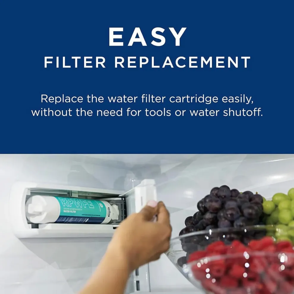 GE RPWFE Refrigerator Water Filter Easy installation - Image 2